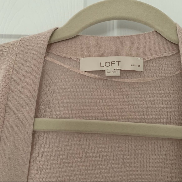 LOFT Ribbed Cardigan - Picture 2 of 3